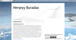 Desktop Screenshot of herseyyburadaa.blogspot.com