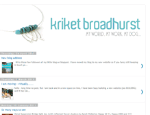 Tablet Screenshot of kriketbroadhurst.blogspot.com