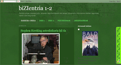 Desktop Screenshot of bizientzia.blogspot.com
