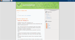 Desktop Screenshot of oppimisymparisto.blogspot.com