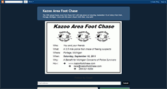 Desktop Screenshot of kazoofootchase.blogspot.com