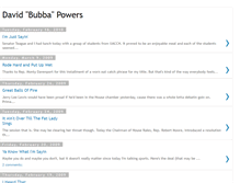 Tablet Screenshot of bubbapowersblog.blogspot.com