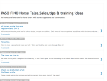 Tablet Screenshot of horsetalessalestips.blogspot.com