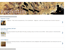 Tablet Screenshot of kesfettim.blogspot.com