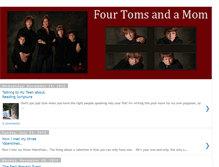 Tablet Screenshot of fourlittletomsandamom.blogspot.com