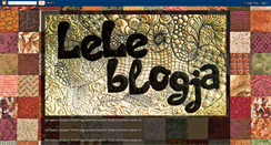Desktop Screenshot of lele8502.blogspot.com