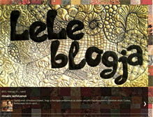Tablet Screenshot of lele8502.blogspot.com