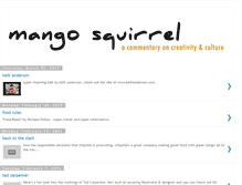 Tablet Screenshot of mangosquirrel.blogspot.com