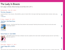 Tablet Screenshot of bracesgurl.blogspot.com