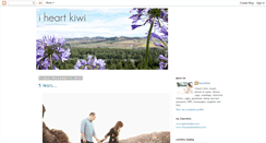 Desktop Screenshot of iheartkiwi.blogspot.com