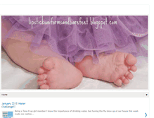 Tablet Screenshot of lipstickuniformsandbarefeet.blogspot.com