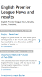 Mobile Screenshot of englishpremierleaguenews.blogspot.com