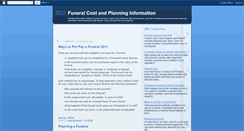 Desktop Screenshot of funeralinformation.blogspot.com