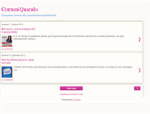 Tablet Screenshot of comuniquando.blogspot.com