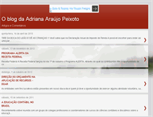 Tablet Screenshot of adrianaaraujopeixoto.blogspot.com