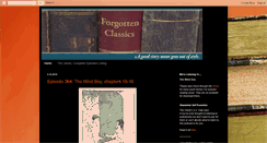 Desktop Screenshot of hcforgottenclassics.blogspot.com