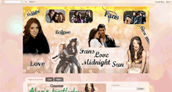 Desktop Screenshot of fans-love-midnight-sun.blogspot.com