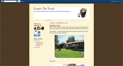 Desktop Screenshot of emptythetrash.blogspot.com