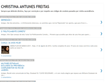 Tablet Screenshot of christinaantunesfreitas.blogspot.com