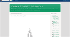 Desktop Screenshot of cebustfashion.blogspot.com