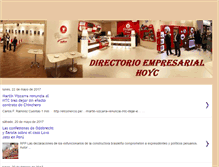 Tablet Screenshot of directorioempresariahoyc.blogspot.com