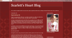 Desktop Screenshot of heartbabyscarlett.blogspot.com