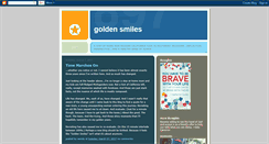 Desktop Screenshot of goldensmiles.blogspot.com