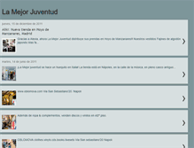 Tablet Screenshot of la-mejorjuventud.blogspot.com