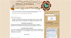 Desktop Screenshot of bibliotecaderomances.blogspot.com