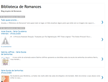 Tablet Screenshot of bibliotecaderomances.blogspot.com