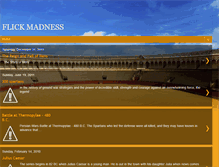 Tablet Screenshot of flickmadness.blogspot.com