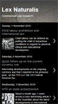 Mobile Screenshot of lexnaturalis.blogspot.com
