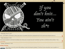 Tablet Screenshot of outlawknitters.blogspot.com