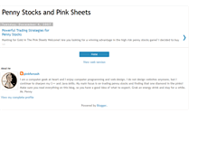 Tablet Screenshot of pennystocksandpinksheets.blogspot.com