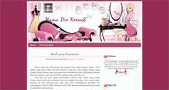 Desktop Screenshot of dioseptasanjaya.blogspot.com