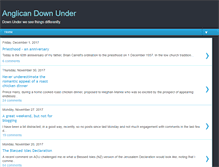 Tablet Screenshot of anglicandownunder.blogspot.com