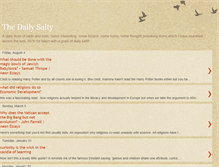 Tablet Screenshot of dailysalty.blogspot.com