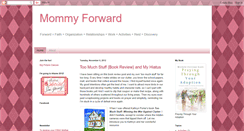 Desktop Screenshot of mommyforward.blogspot.com