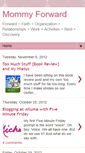 Mobile Screenshot of mommyforward.blogspot.com