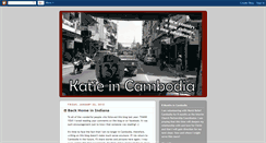 Desktop Screenshot of katieincambodia.blogspot.com