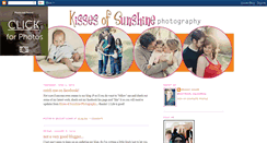 Desktop Screenshot of kissesofsunshinephotography.blogspot.com