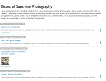Tablet Screenshot of kissesofsunshinephotography.blogspot.com