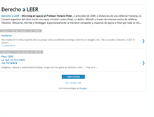 Tablet Screenshot of derechoaleer.blogspot.com
