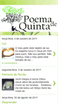 Mobile Screenshot of poemadequinta.blogspot.com