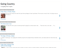 Tablet Screenshot of going-country.blogspot.com