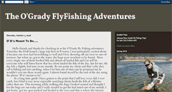 Desktop Screenshot of ogradyflyfishing.blogspot.com