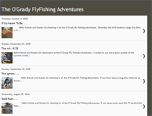 Tablet Screenshot of ogradyflyfishing.blogspot.com