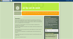 Desktop Screenshot of pc-tipvandeweek.blogspot.com