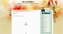 Desktop Screenshot of ablacadabla.blogspot.com