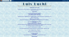 Desktop Screenshot of luisluchi.blogspot.com